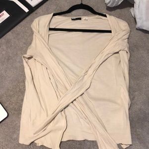 medium cream colored cardigan from BDG